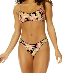 Celebrity Pink Juniors Floral Burst Bikini Set NWT